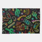 Mexico Fiesta Patroon Theedoek (Horizontaal)