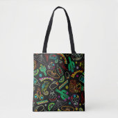 Mexico Fiesta Patroon Tote Bag (Voorkant)