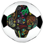 Mexico Fiesta Patroon Voetbal (Gedraaid)