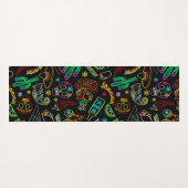 Mexico Fiesta Patroon Yogamat (Achterkant (horizontaal))