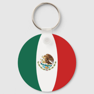 Mexico Fisheye Flag Sleutelhanger
