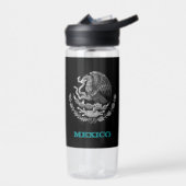 Mexico Fitness en Mexicaanse wapenmantel / vlag Waterfles (Links)