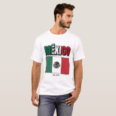Mexico flag 1836 t-shirt (Voorkant volledig)