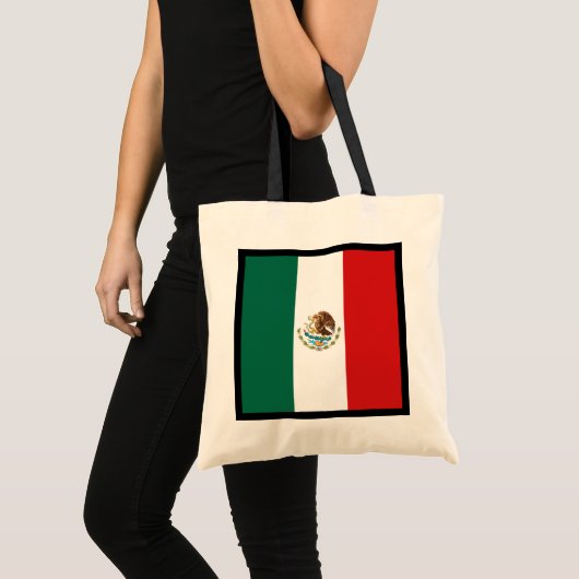Mexico Flag Bag Tote Bag (Voorkant (product))