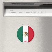 Mexico Flag Charming Patriotic Magneet (Insitu (Vaatwasser))
