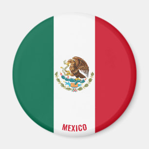 Mexico Flag Charming Patriotic Magneet