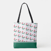 MEXICO Flag Christelijk ScriptGROEN Tote Bag (Achterkant)