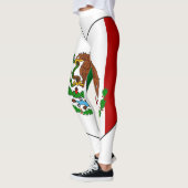 Mexico Flag Heart Leggings (Links)