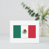 Mexico FLAG International Briefkaart (Staand voorkant)