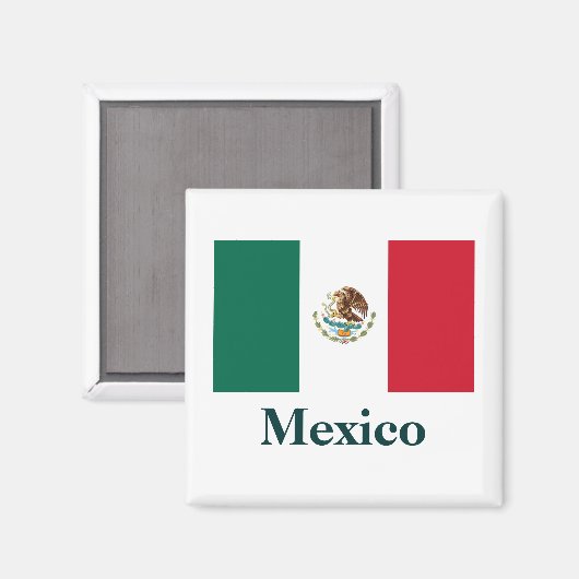 Mexico Flag Magnet (Voorkant / Achterkant)