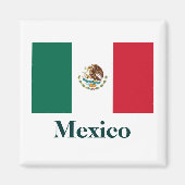 Mexico Flag Magnet (Voorkant)