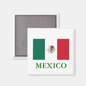 Mexico Flag Magnet (Voorkant / Achterkant)