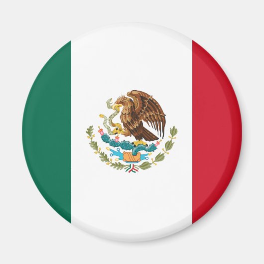 Mexico Flag Magnet (Voorkant)