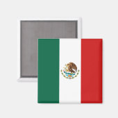 Mexico Flag Magnet (Voorkant / Achterkant)