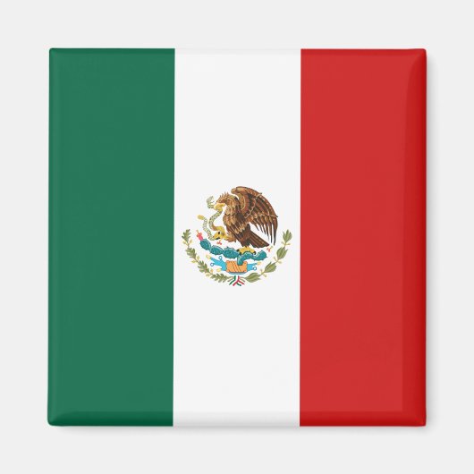 Mexico Flag Magnet (Voorkant)