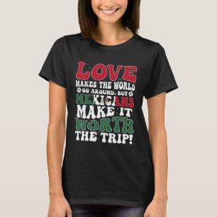 Mexico Flag Mannen & Vrouwen Leuke Til Mexicanen T-shirt