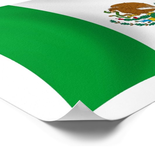 Mexico Flag Poster Print (Hoek)