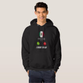 Mexico Flag Souvenir Mexico Is Calling Is Calling Hoodie (Voorkant volledig)