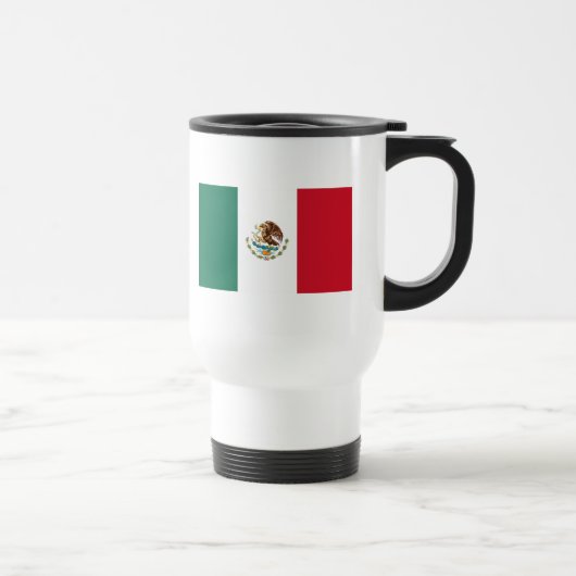 Mexico Flag Travel Mug Reisbeker (Rechts)