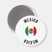 Mexico Flag Wheel Magneet (Voorkant / Achterkant)