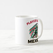 Mexico Football Eagle National Pride Action Art Koffiemok (Voorkant rechts)