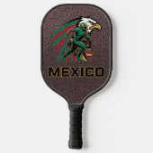 Mexico Football Eagle National Pride Action Art Pickleball Paddle (Achterkant)