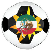 Mexico-Football en Mexicaanse vlag/BANG Voetbal (Gedraaid)