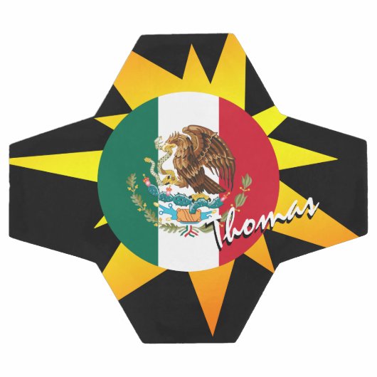 Mexico-Football en Mexicaanse vlag/BANG Voetbal (Enkel)