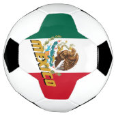 Mexico-Football en Mexicaanse vlag/sport Voetbal (Gedraaid)