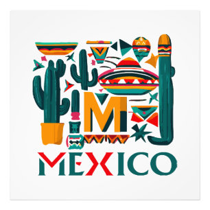MEXICO FOTO AFDRUK