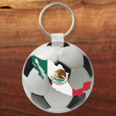 Mexico-futbol Sleutelhanger (Voorkant)