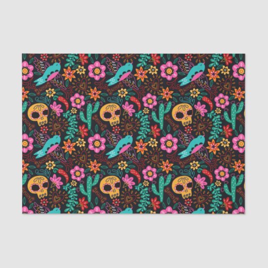 Mexico Geïnspireerd papier voor patroonweefsel (Voorkant)