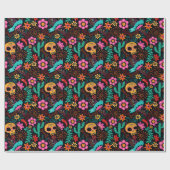 Mexico Geïnspireerd patroonpakpapier Cadeaupapier (Vlak)