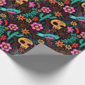 Mexico Geïnspireerd patroonpakpapier Cadeaupapier (Hoek)