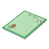 Mexico gepersonaliseerd Voetbal, naam, gevoerd Notitieblok (Linkerzijde)