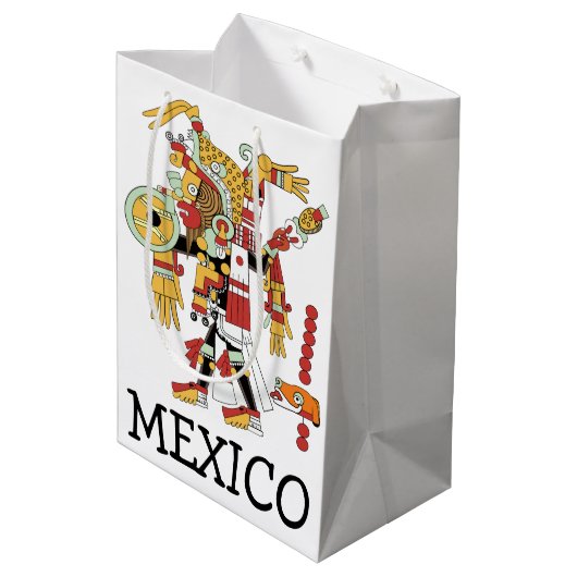 Mexico Gift Bag Medium Cadeauzakje (Achterkant Gekanteld)