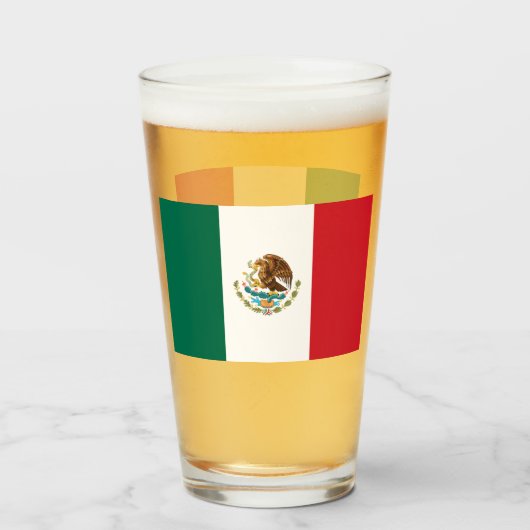 Mexico Glas (Voorkant gevuld)