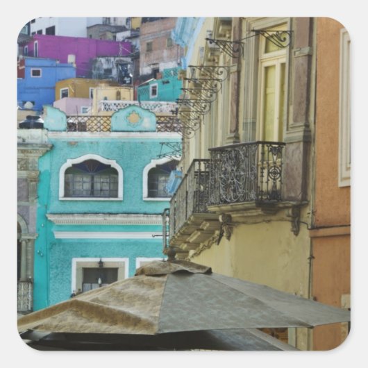 Mexico, Guanajuato. Dient verpakt assortiment van Vierkante Sticker (Voorkant)