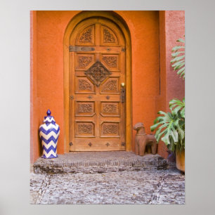 Mexico, Guanajuato staat, San Miguel. Casa de la Poster