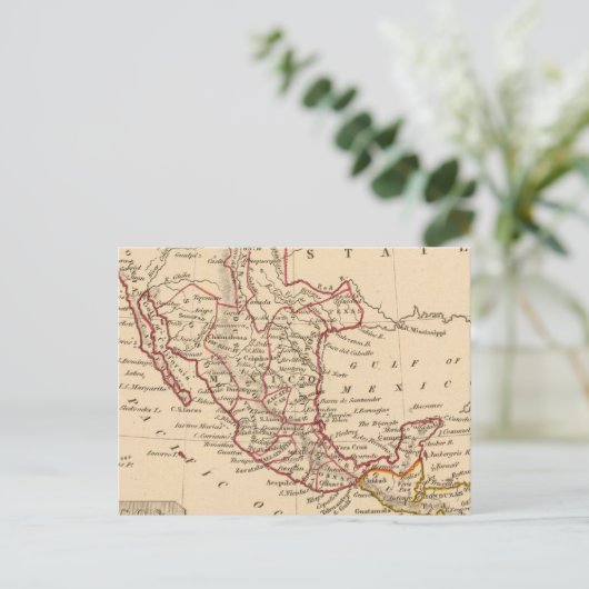 Mexico, Guatamala Briefkaart (Staand voorkant)