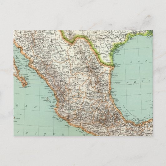 Mexico & Guatemala Briefkaart (Voorkant)