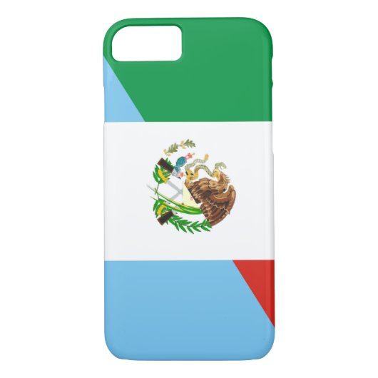 mexico guatemala halve vlag symbool Case-Mate iPhone case (Achterkant)
