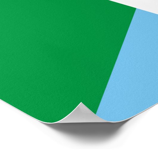 mexico guatemala halve vlag symbool poster (Hoek)