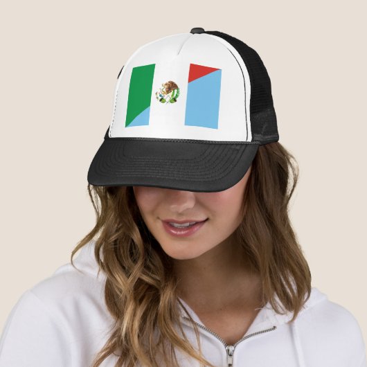mexico guatemala halve vlag symbool trucker pet (In situ)
