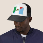 mexico guatemala halve vlag symbool trucker pet (In situ)