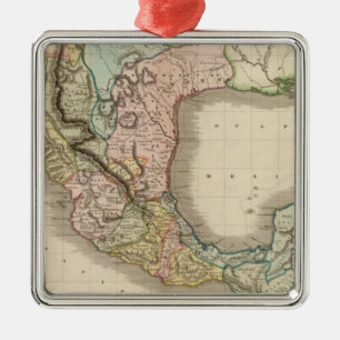 Mexico, Guatemala Metalen Ornament