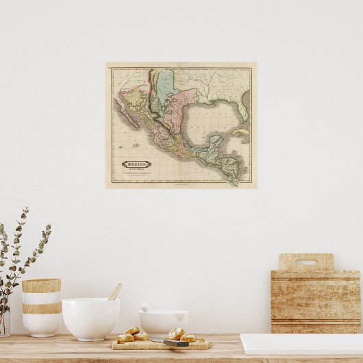 Mexico, Guatemala Poster (Keuken)