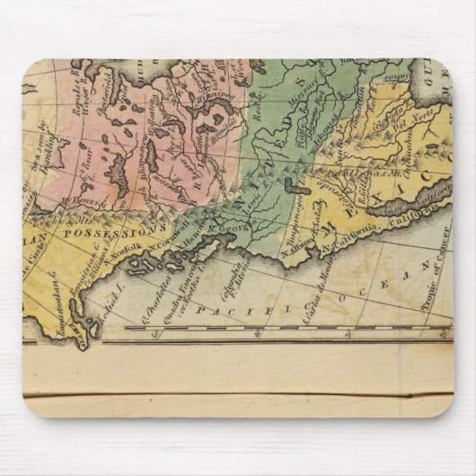 Mexico, Guatemala, WI, Noord-Amerika Muismat (Voorkant)