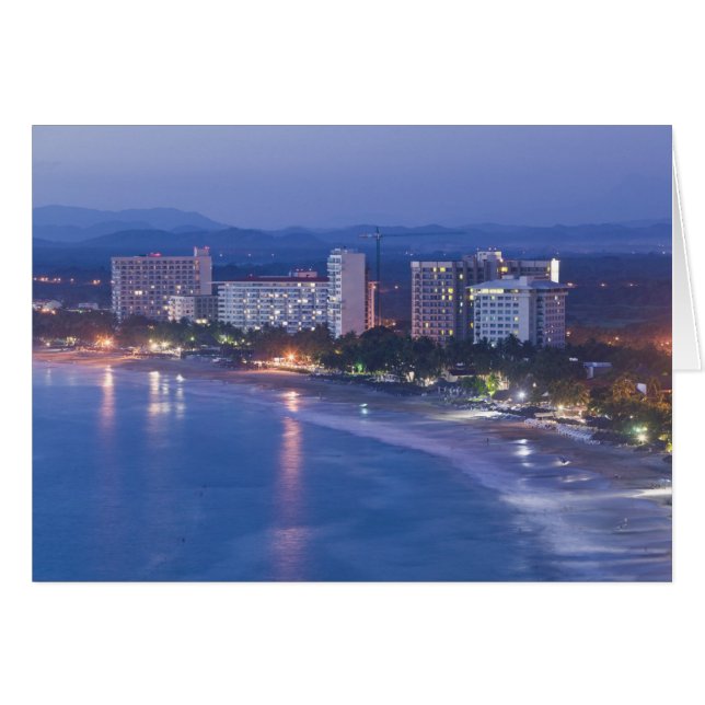 Mexico, Guerrero, Ixtapa. Ixtapa Hotels langs (Voorkant Horizontaal)