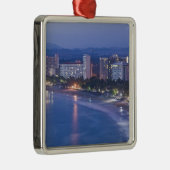 Mexico, Guerrero, Ixtapa. Ixtapa Hotels langs Metalen Ornament (Rechts)